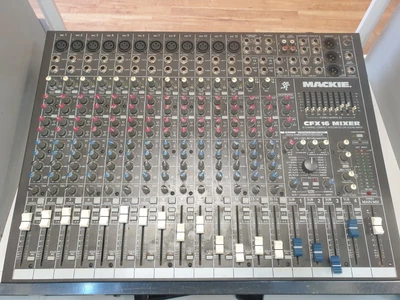 £180 • Buy Mackie CFX 16 Mixer - 16 Channel Compact Integrated Live Sound Mixer