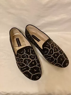 ❤️Steve By Steve Madden 'Madee-RW' Slip On Shoe Leopard Black Multi Loafer 10 • $26