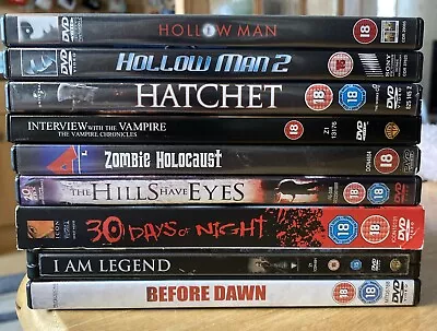 Horror DVD Lot Bundle Scary Gore Zombies Vampires Twisted #4 • £4