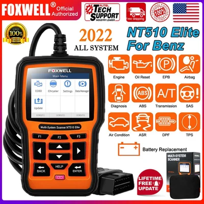 $142 • Buy For MERCEDES BENZ Full System OBD2 Scanner Bidirectional Diagnostic TPMS ABS SRS