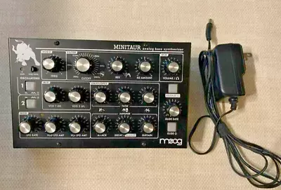 Moog MINITAUR Analog Monophonic Synthesizer Bass Black From Japan • $624