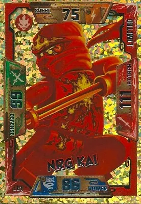 Lego Ninjago Trading Card Nrg Kai Gold Card • $1