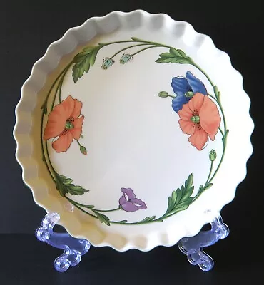 Villeroy & Boch Vilbofour Amapola  Quiche Pie Dish 11 3/4in. C.1961 - 1989 • $30.67