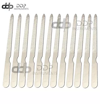 Ddp Stainless Steel Triple Cut Nail File 5  - 12/bx • $17.90