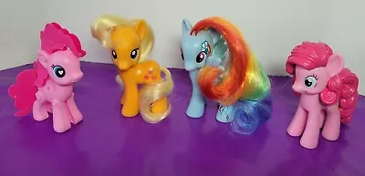 LOT OF 4 My Little Pony  3  2008-10 Hasbro Ponies MLP  • $9.99