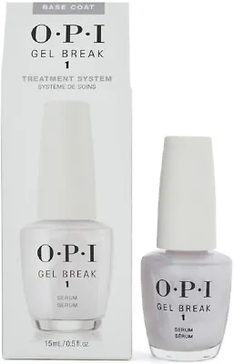 £8.99 • Buy OPI Gel Break Serum Base Coat Step 1 Nail Polish 15ml Bottle!!!