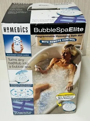 Homedics Bubblespa Elite BMAT-5 Programmable Massaging Bath Mat - New • $79.99