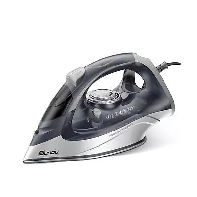 Sundu Steam Iron For Clothes With Ceramic Coated Soleplate 1700W Steam Stati... • $67.14