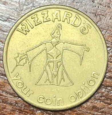 Wizard's Arcade Token Your Coin Option Vintage Gaming Play Collectors • $18.75