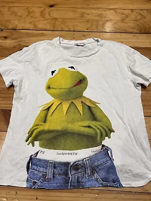 The Muppets Kermit The Frog Men's T Shirt Size Small  - RARE • $0.99