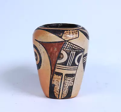 $1650 • Buy Old Lady Nampeyo Pottery Jar Ca 1930; 3 3/4  X 3 