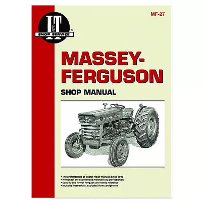 I & T Shop Service Manual -Fits  Massey 135 150 165 Tractor • $60.62