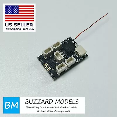 Ma-RX62HE-A2+ AFHDS-2A 7Ch Flysky Micro Receiver With 7A ESC +Telemetry • $28.99