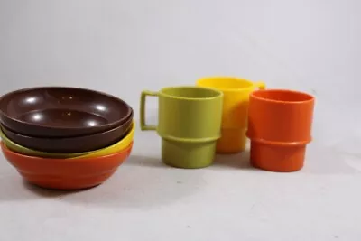 Vintage TUPPERWARE Toys Mini Set 1980s 8 Pieces Mugs Bowls Cups • $12.95