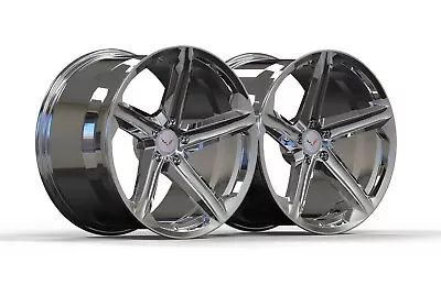 20  21  GEM G8Z Forged Z06 Style Chrome Wheels For C8 Corvette Z06 E-RAY • $3800