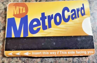 NYC MTA Transit Pocket Metro Card Holder MAP New York City Transit LIRR Railroad • $9.99