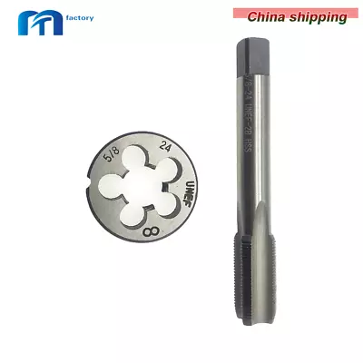 5/8 -24 UNEF Right Hand Thread Tap And Die Set (5/8x24) HSS • $15.37