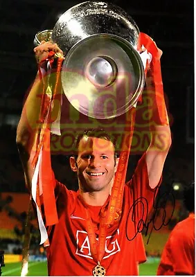 £29.99 • Buy Ryan Giggs Signed Manchester United Action Picture With COA 
