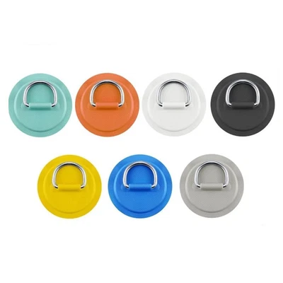 $13.24 • Buy D-Ring Pad/Patch Raft Dinghy Kayak Surfboard SUP Tie Down Inflatable Boat Patch