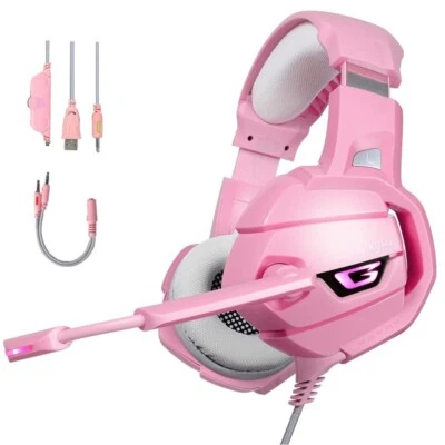 $30.99 • Buy Gaming Headset Headphones With Microphone LED For PC Laptop PS4 PS5 Xbox One AU