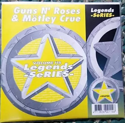 Legends Karaoke Cdg Guns N' Roses & Motley Crue #114 Rock 16 Songs Cd+g • $11.78