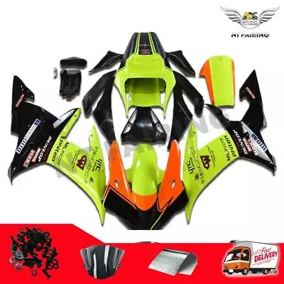 NTU Fit For Yamaha R1 YZF 2002-2003 Green Black Injection ABS Fairing Kit S033 • $309.99