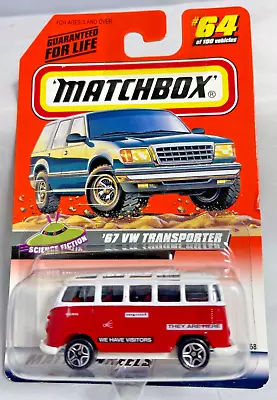 MATCHBOX 2000    1967 V W Transporter     #64 OF 100 AWESOME BUS • $8