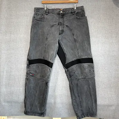 Icon Motorcycle Jeans Men's 42 (40x32) Gray Recon Asphalt Technologies • $71.99
