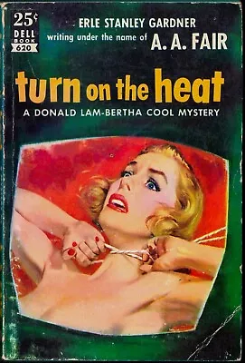 TURN ON THE HEAT~A. A. Fair~ Vintage PB MYSTERY~Cool & Lam~Mike Ludlow Cover~GGA • $5.88