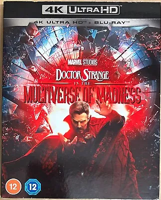 Marvel Doctor Strange In The Multiverse Of Madness 4K UHD [Blu-ray] New Sealed • £17.99