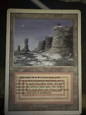 MTG Revised Plateau Dual Land MP • $95.80