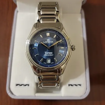 $189 • Buy LORENZ TORNEO Swiss Automatic Watch Ref.19989.