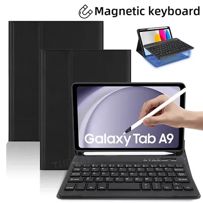 Bluetooth Keyboard Case Cover For Samsung Galaxy Tab A9+ A8 S6 Lite S9 S8 Tablet • $22.99