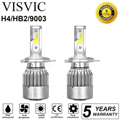 $12.56 • Buy H4 LED Headlight Bulb For Yamaha VMX1200 VMX1700 V Star 650 950 1100 1300 Custom