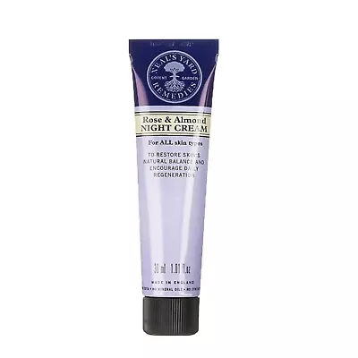 Neal's Yard Remedies Rose & Almond Night Cream 30ml - Night Cream - RRP £22 • £17.97