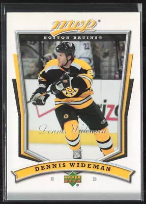 2007-08 Upper Deck MVP #50 Dennis Wideman • $1.79