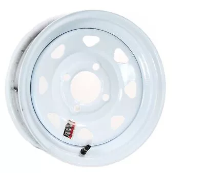 2-Pack Trailer Wheel White Rims 13 X 4.5 Spoke Style 4 Lug On 4 • $77.97