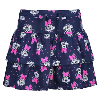 Girls Skirt Disney Minnie Mouse Skater Style Skirts Ex Uk Store 3-10 Years New • £4.99