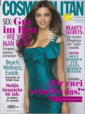 Miranda Kerr Cosmopolitan Magazine Deutschland Germany November 2012 • $39.99