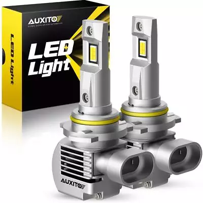 AUXITO 9006 LED Headlight Bulbs Conversion Kit Low Beam 6000K White 24000LM Q16 • $42.74