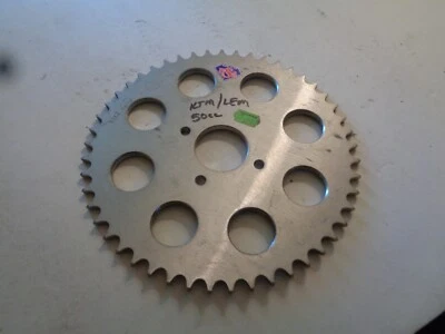 $21 • Buy Rear Sprocket  KTM/LEM 50cc 49 Tooth Sprocket Specialists 928Z