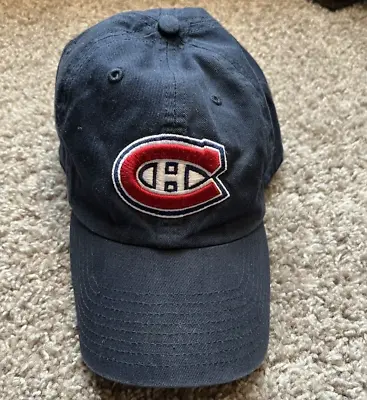 47 Brand Montreal Canadiens NHL Adjustable Navy Blue Hat Cap • $18