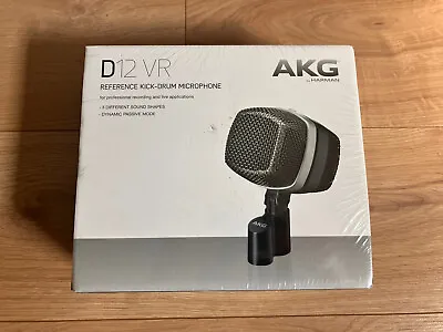 £350 • Buy AKG D12VR Dynamic Kick Drum Microphone NEW IN BOX