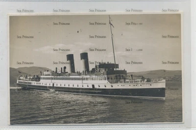 £12 • Buy Postcard Paddle Steamer PS King George V Clyde Caledonian Steam Packet Macbrayne