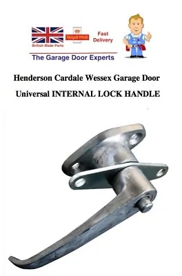 Garage Door Internal Lock Handle Locking T Bar Wessex Henderson King • £15.95