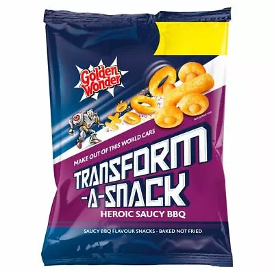 £12.69 • Buy Golden Wonder Transformers BBQ - 90g - Pack Of 6