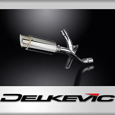 Ducati Multistrada 1200 Delkevic  8  Stainless Round Muffler Exhaust 15-19 • $334.99