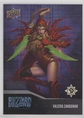 2023 Upper Deck Blizzard Legacy Collection VALEERA SANGUINAR /25 DAMASCUS #115 • $199.95