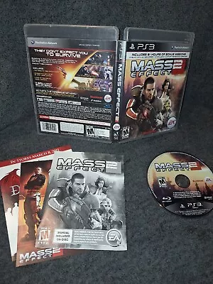 Mass Effect 2 PlayStation 3 With Unused Insert  • $4.74