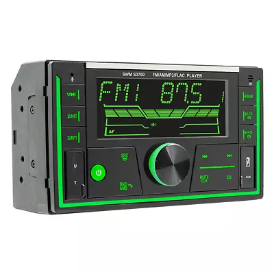 2 DIN Radio Car Stereo Bluetooth MP3 Player Music FM Audio USB RDS In Dash AUX • $46.70